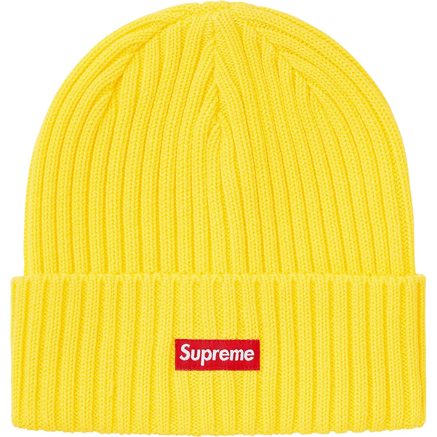 Supreme Overdyed Beanie SS21 Yellow