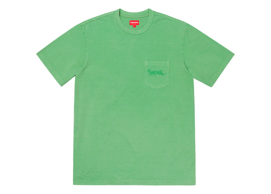 Supreme Overdyed Pocket Tee Green