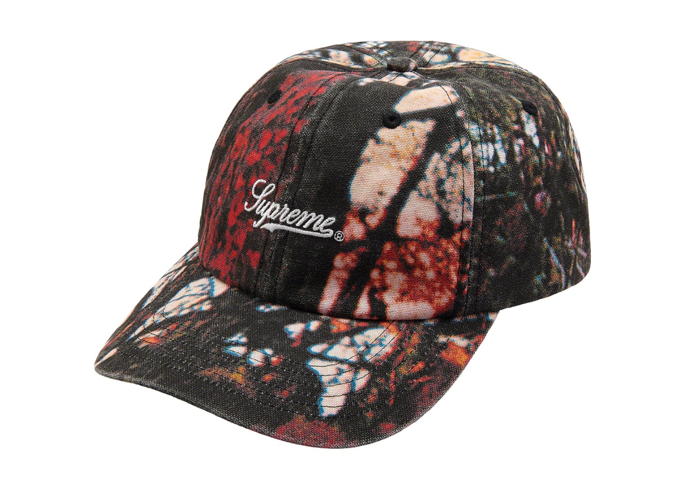 Supreme Pigment Print Script Logo 6-Panel Woods