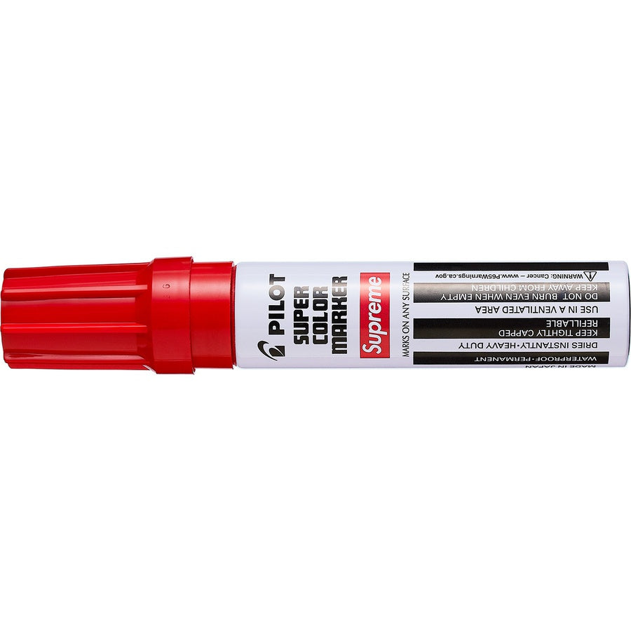 Supreme Pilot Marker Red