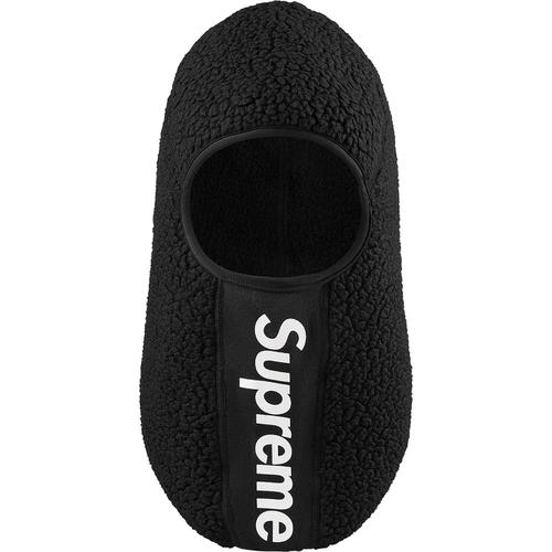 Supreme Polartec Deep Pile Balaclava Black