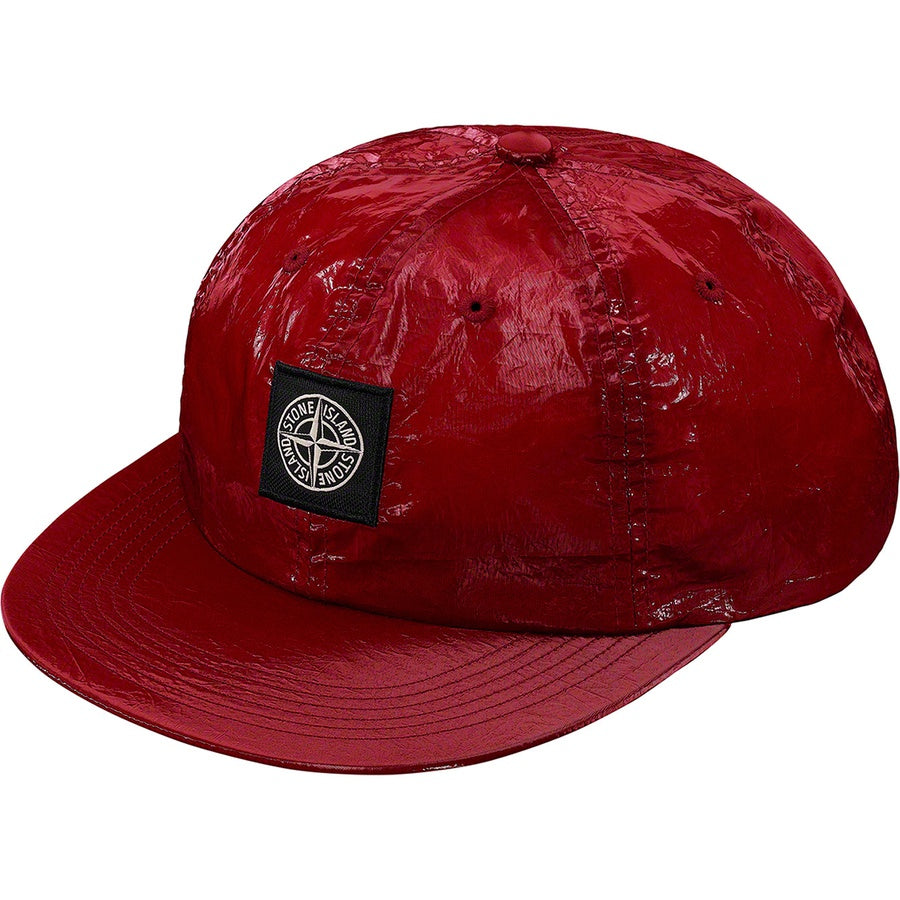 Supreme Stone Island New Silk Light 6-Panel Red