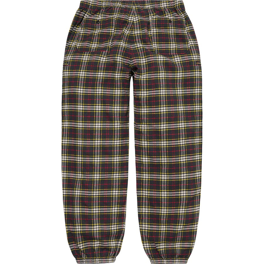 Supreme Tartan Flannel Skate Pant Black