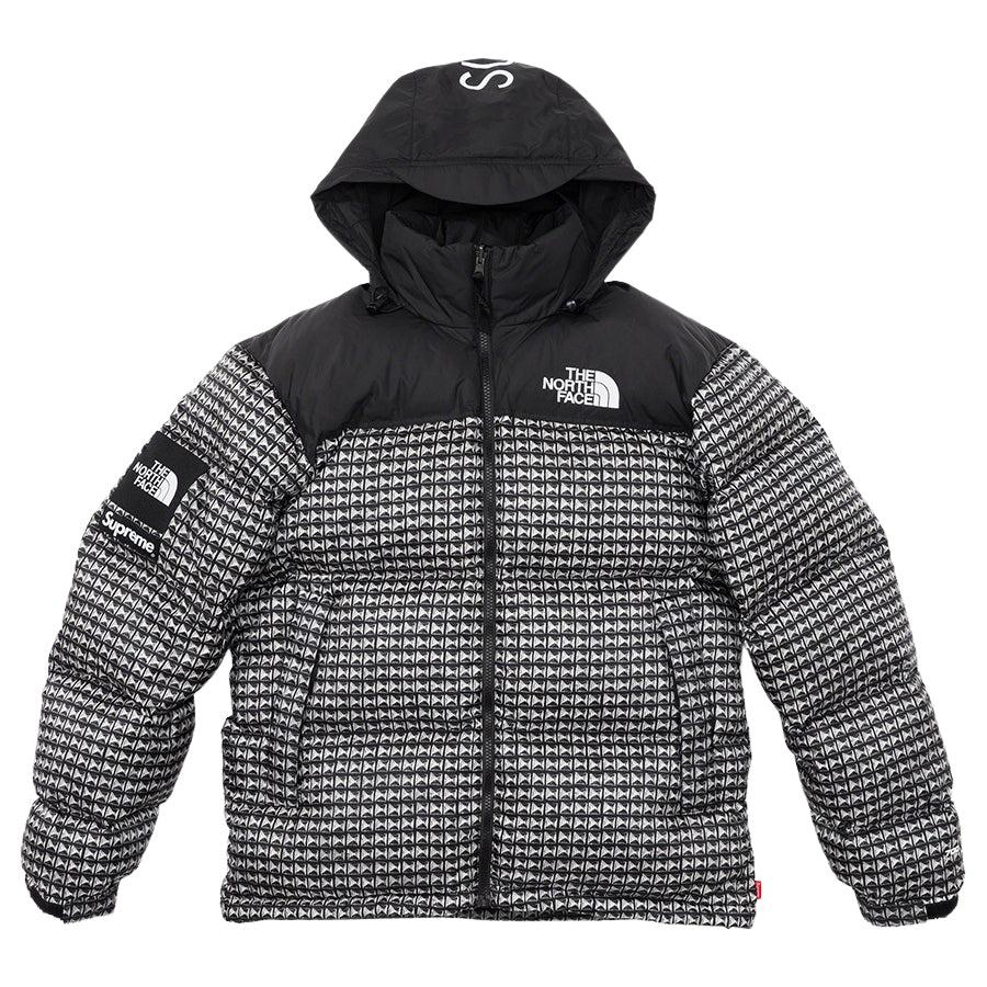 Supreme The North Face Studded Nuptse Jacket Black
