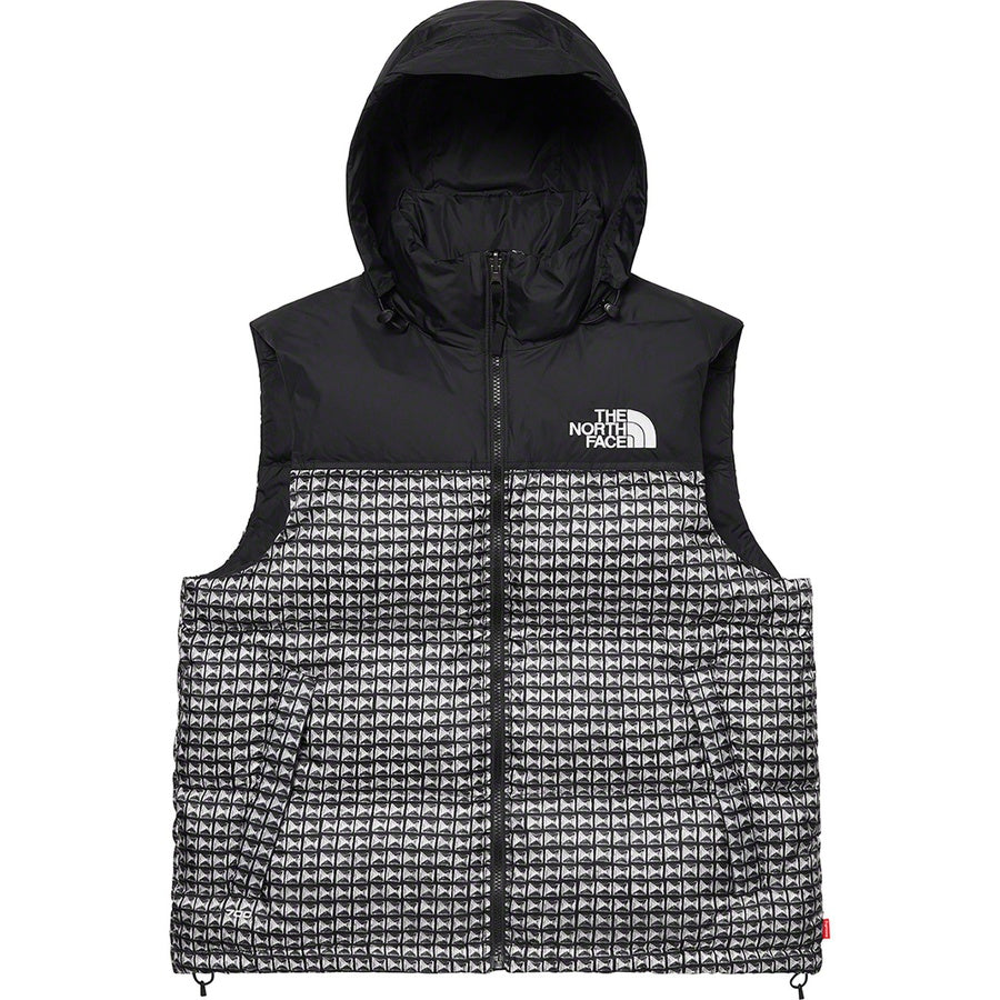 Supreme The North Face Studded Nuptse Vest Black