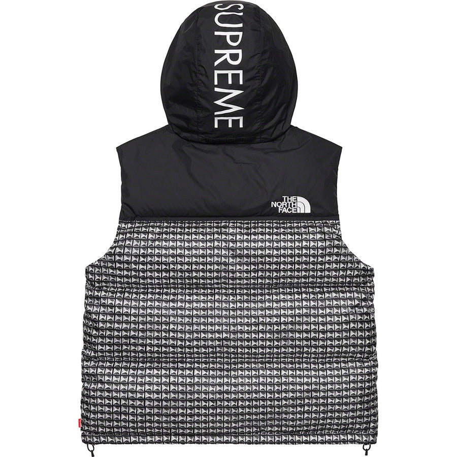 Supreme The North Face Studded Nuptse Vest Black