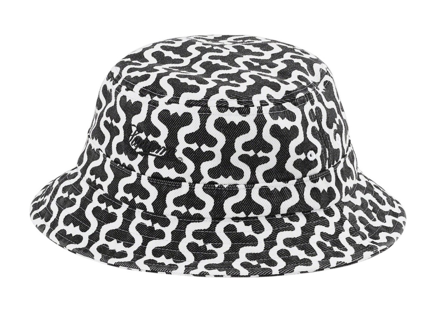 Supreme Twill Crusher Black Monogram