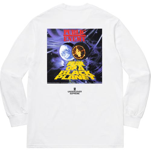 Supreme UNDERCOVER/Public Enemy Counterattack L/S Tee White