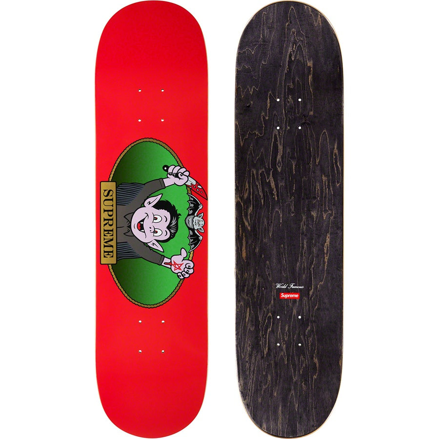 Supreme Vampire Boy Skateboard Red