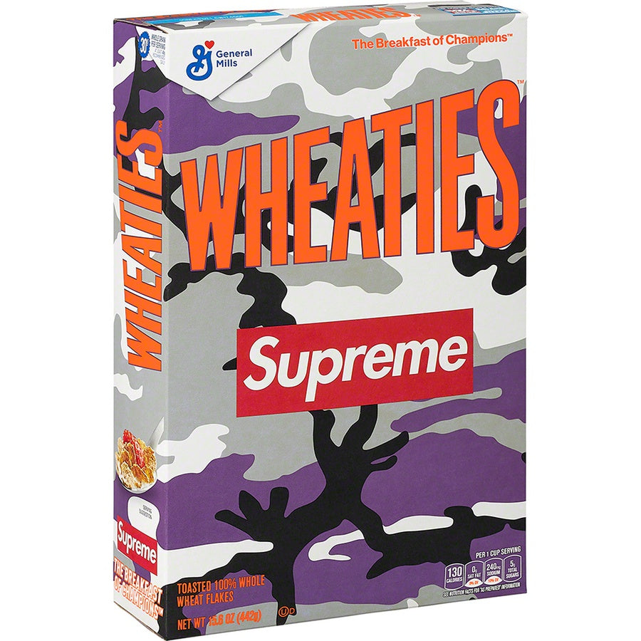 Supreme Wheaties Cereal Box Purple Camo (Not Fit For Human Consumption)