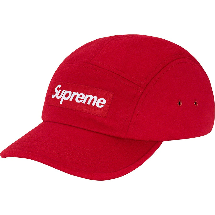 Supreme Wool Camp Cap FW20 Dark Red
