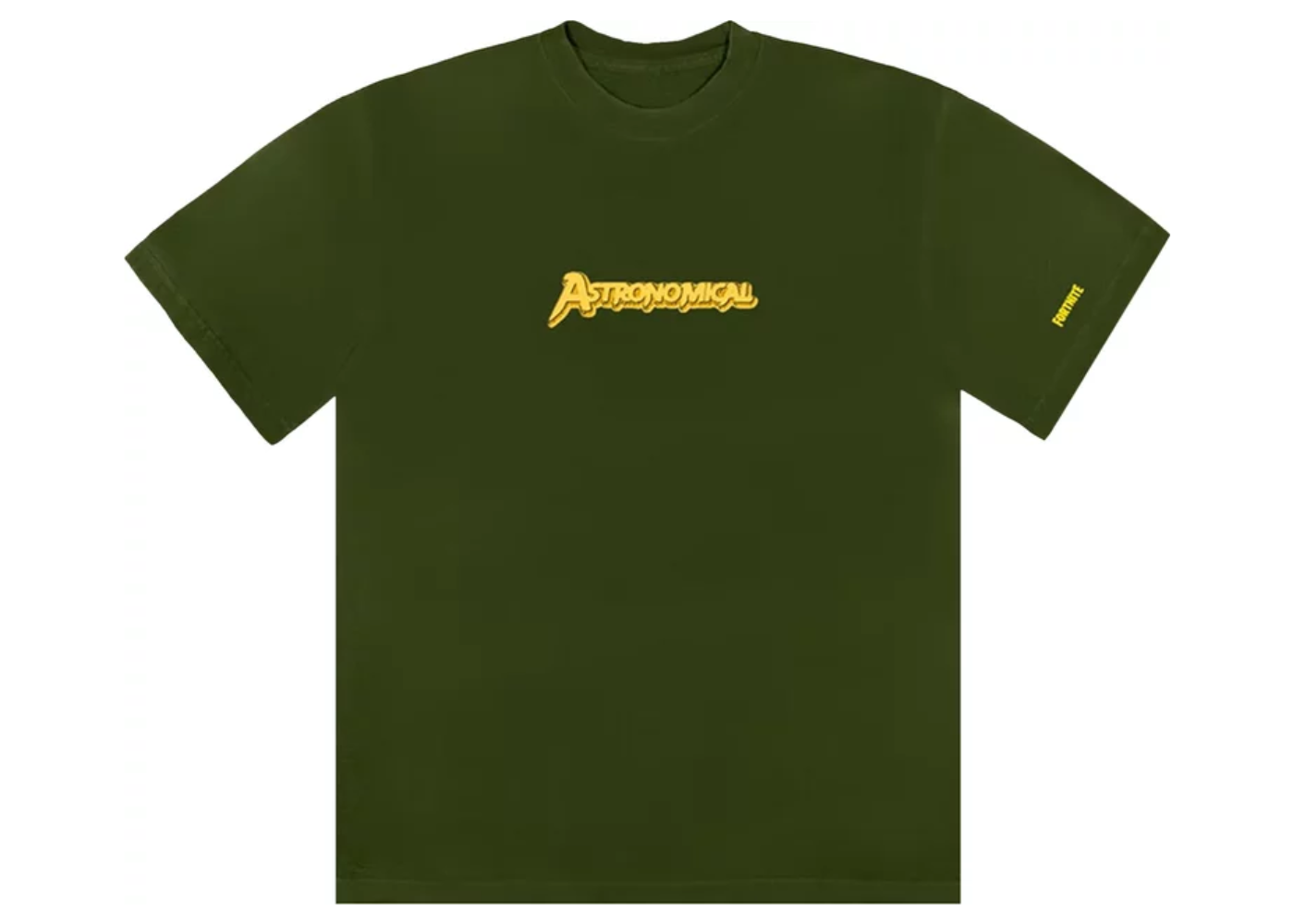 Travis Scott Astro Cyclone T-shirt Washed Olive