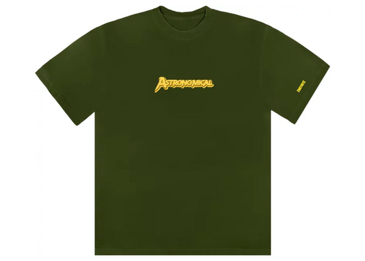 Travis Scott Astro Cyclone T-shirt Washed Olive