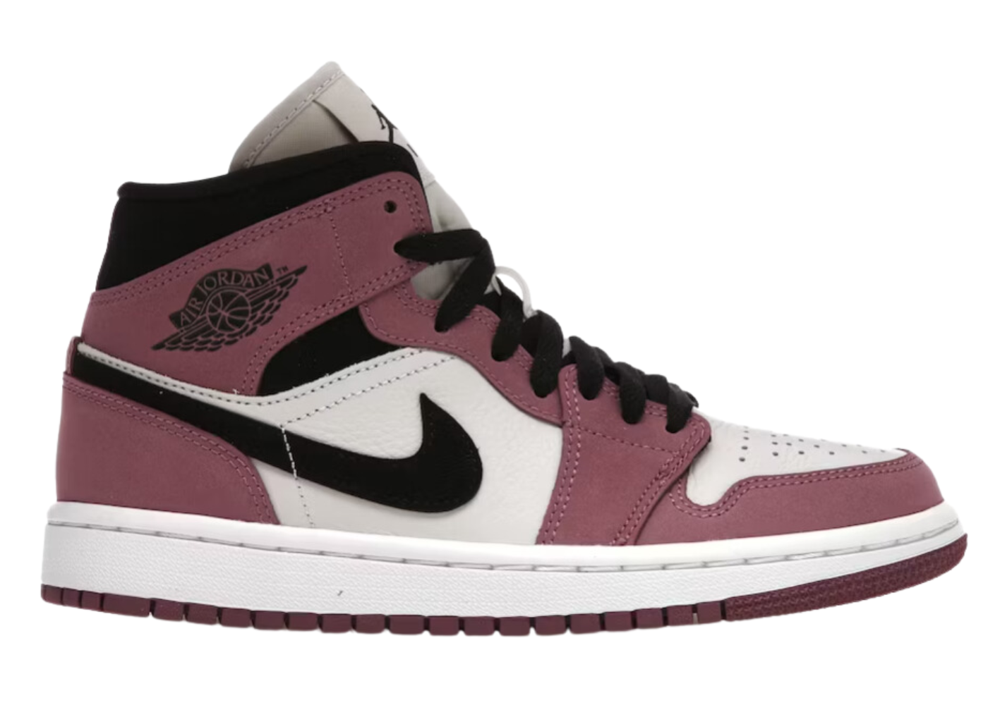 Women's Jordan 1 Mid SE Light Mulberry %