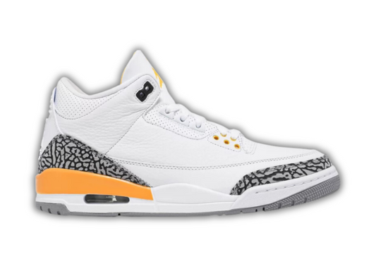 Women's Jordan 3 Retro Laser Orange %