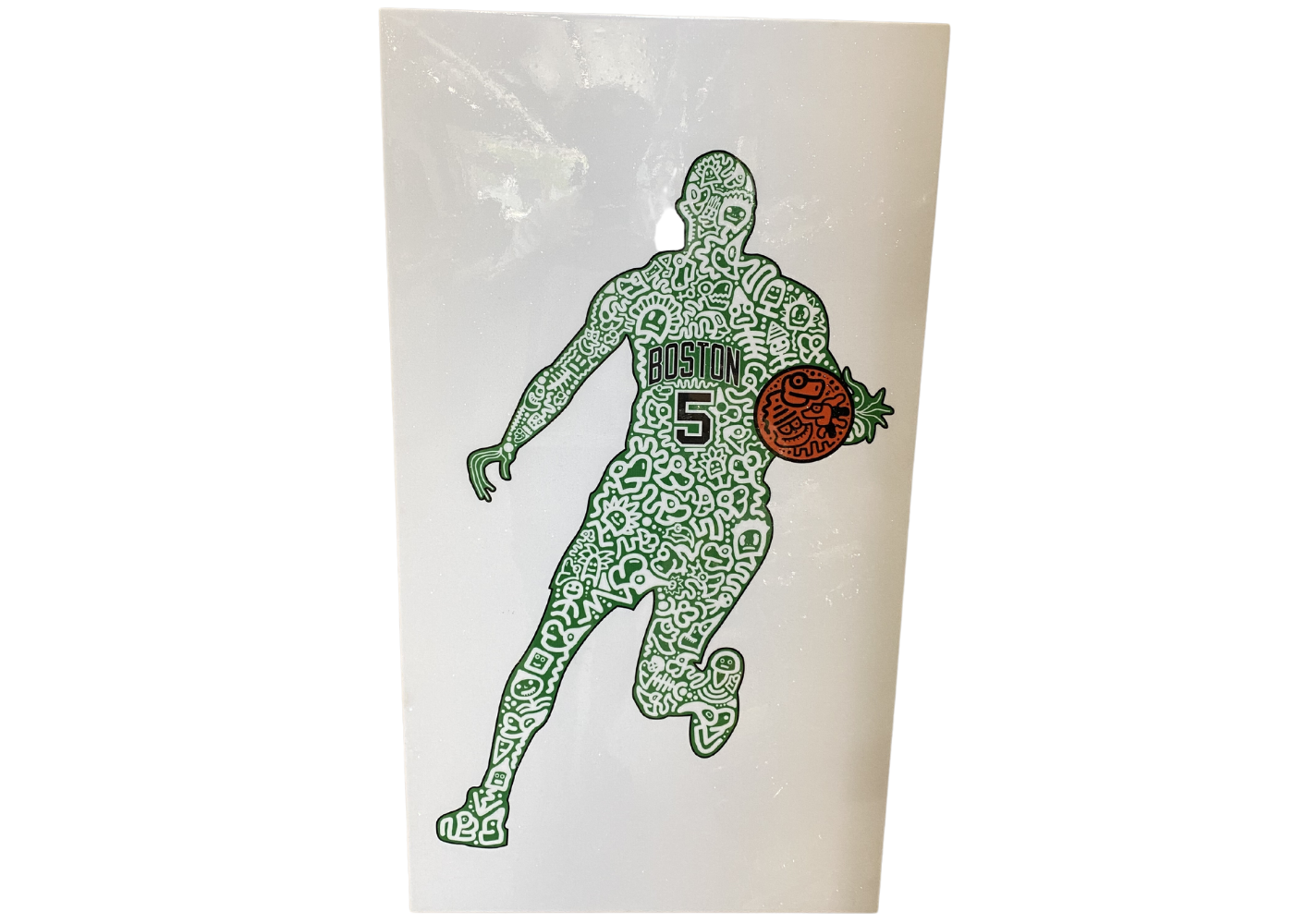 Kevin Garnett Silhouette Canvas Mood Art