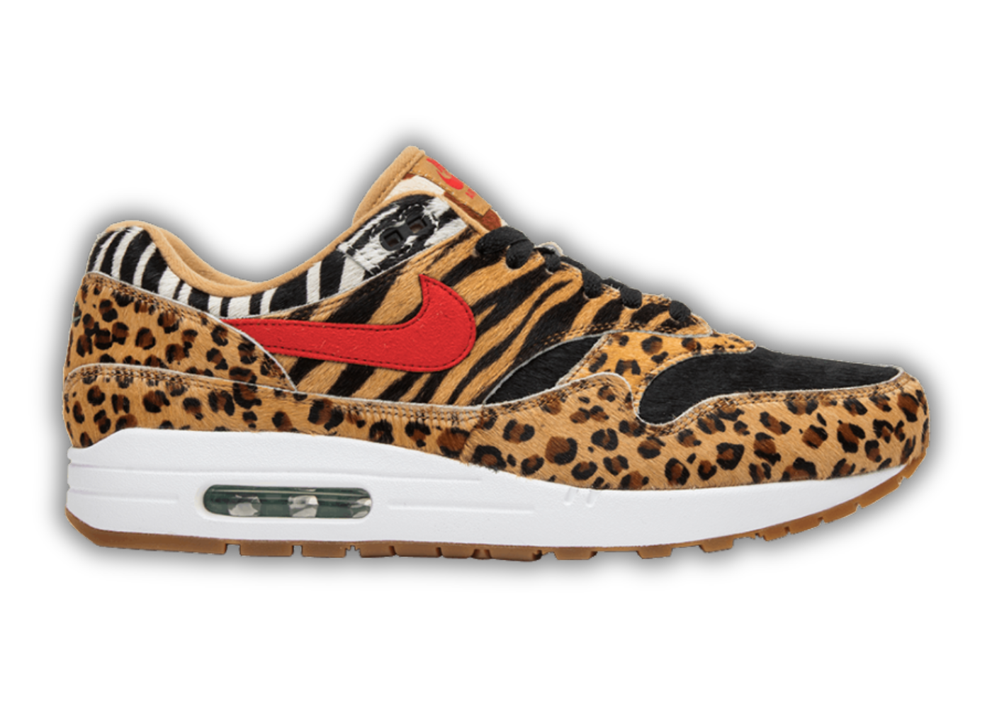 Nike Air Max 1 Atmos Animal Pack 2.0 (All Black Box) (2018)