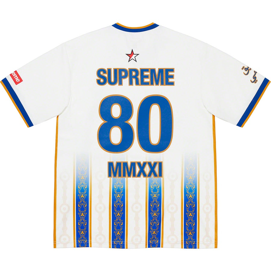 Supreme Arabic Logo Soccer Jersey White