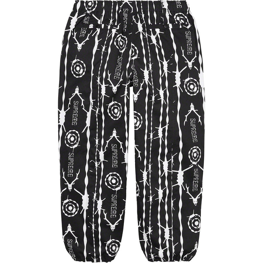 Supreme SOUTH2 WEST8 Belted Pant Black Pattern
