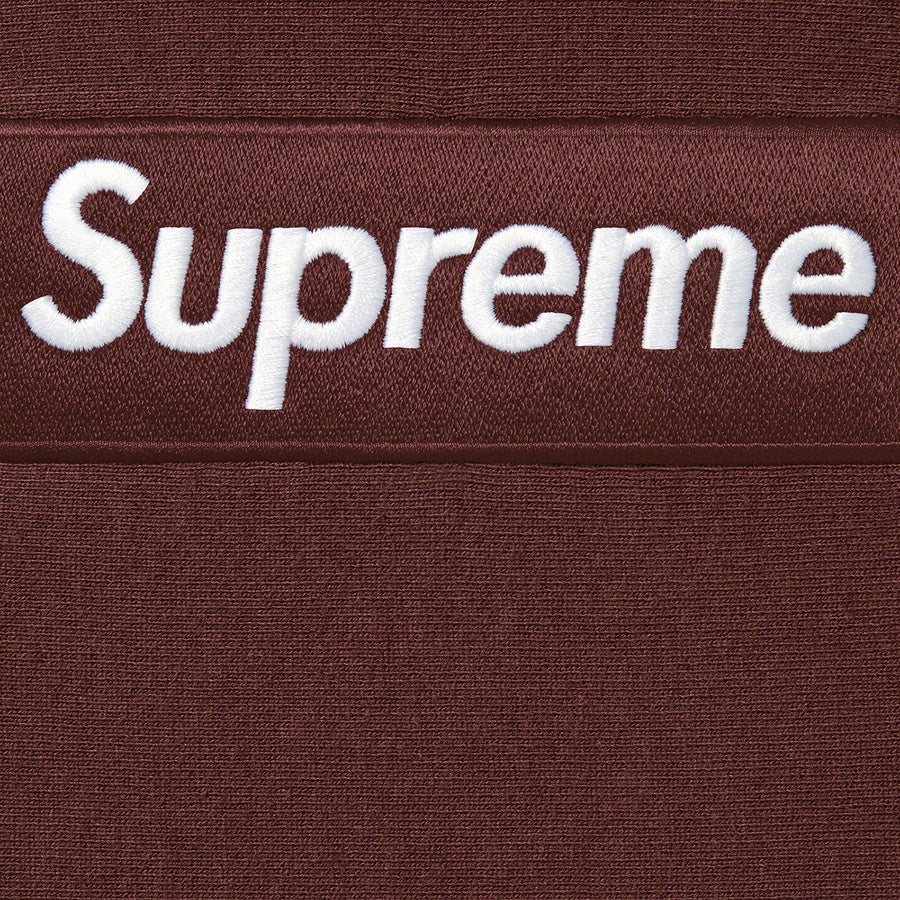Supreme Box Logo Hooded Sweatshirt FW21 Dark Brown #