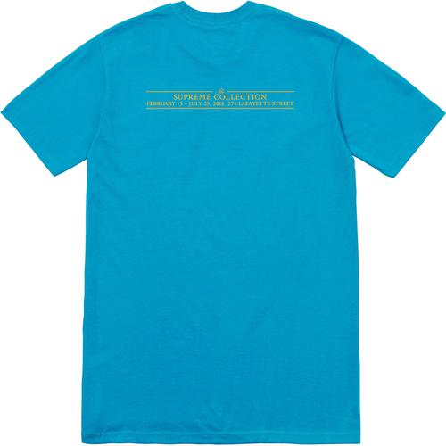 Supreme Cards Tee Cyan
