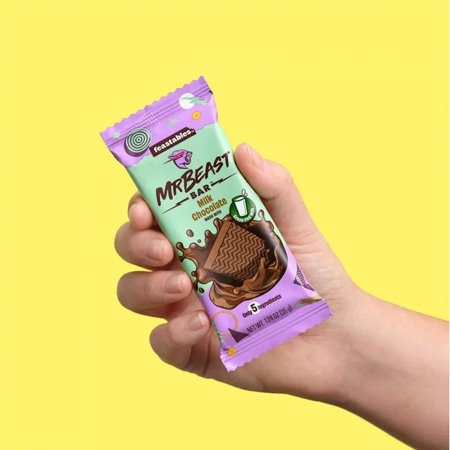Feastables Mr Beast Milk Chocolate Bar, 35g