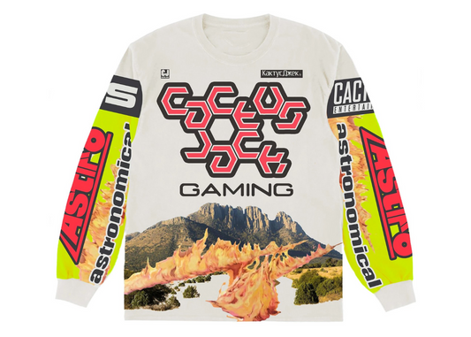 Travis Scott The Scotts Cj Gaming II L/S Jersey White/Multi