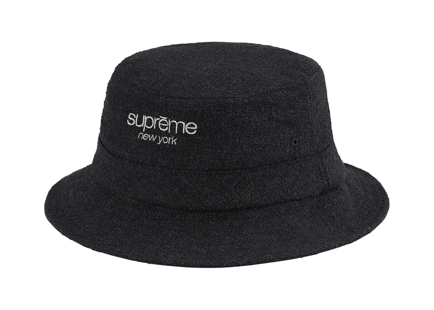 Supreme Classic Logo Terry Crusher Black