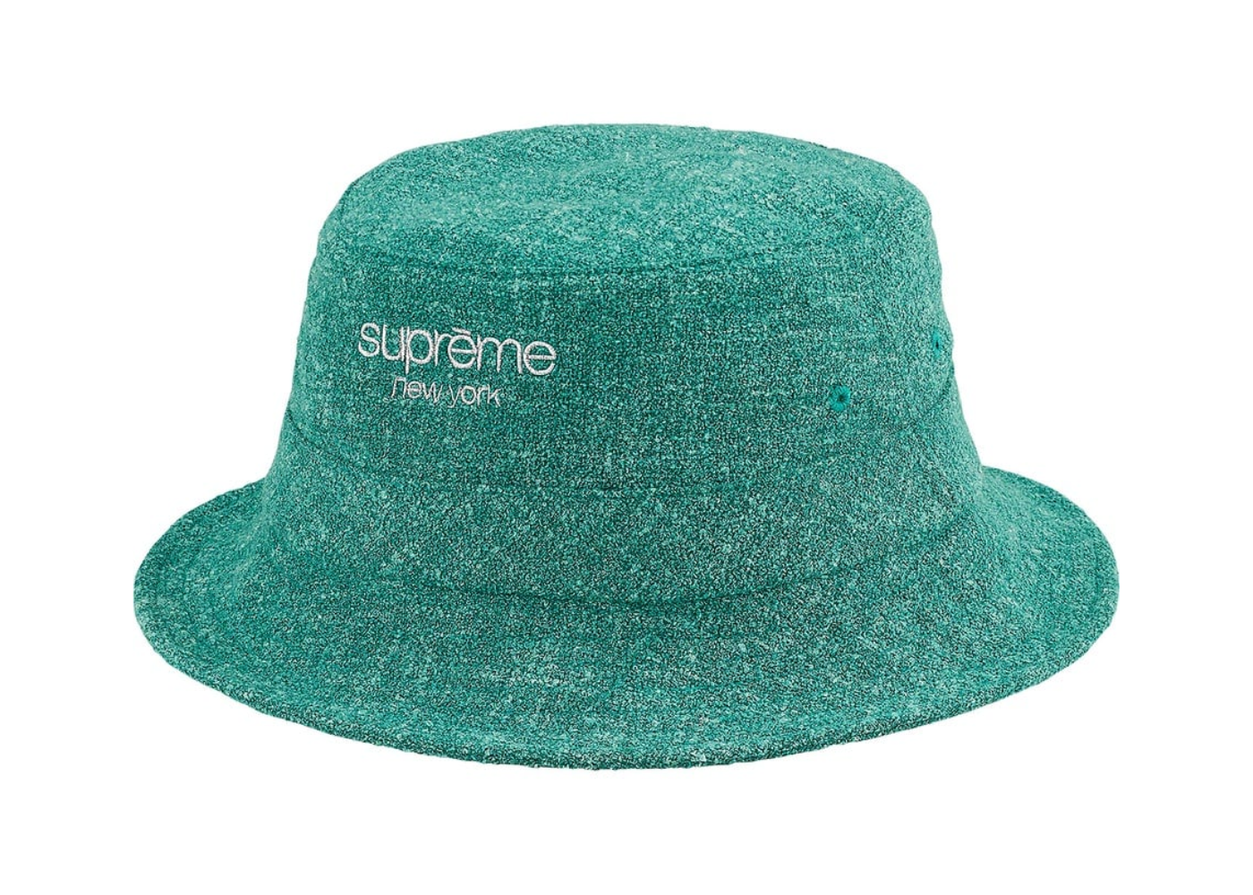 Supreme Classic Logo Terry Crusher Teal