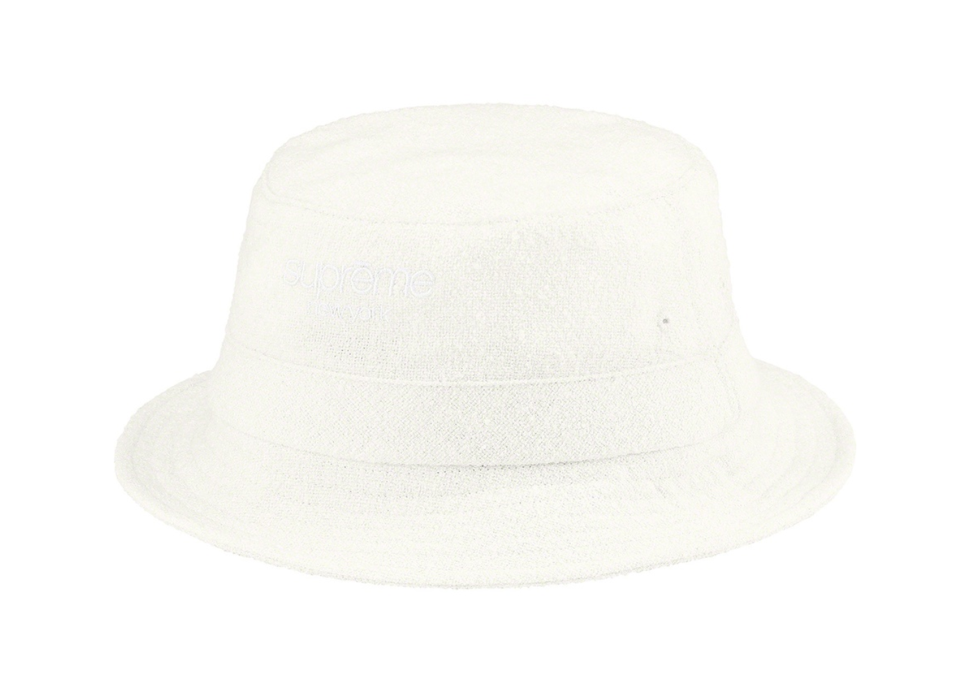 Supreme Classic Logo Terry Crusher White