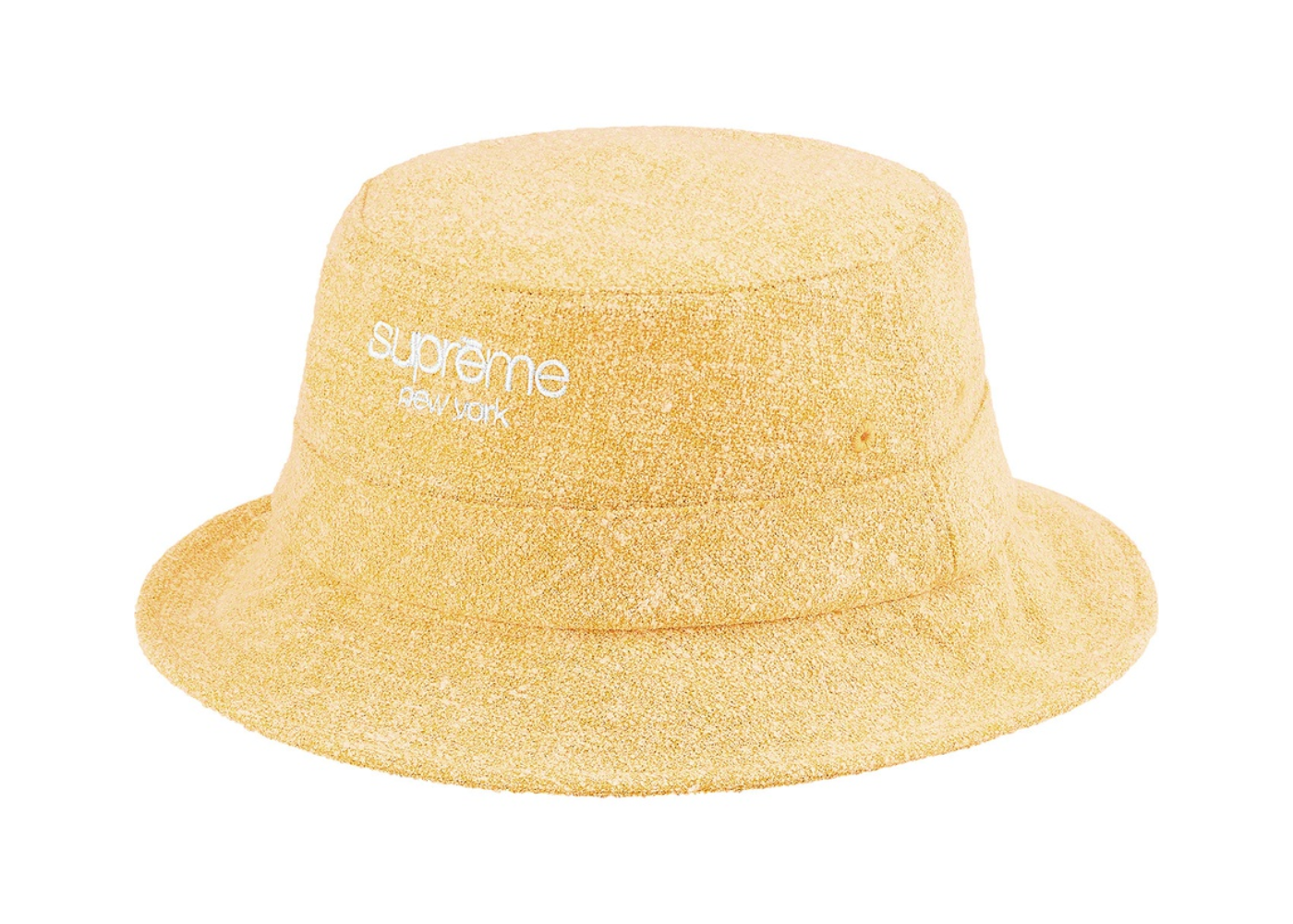 Supreme Classic Logo Terry Crusher Yellow