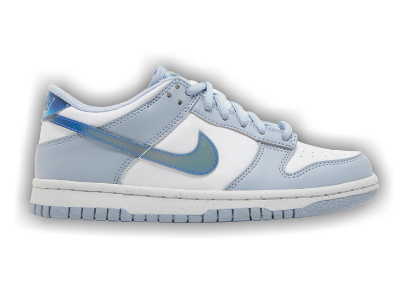 GS Nike Dunk Low Next Nature Blue Whisper Iridescent Mood Toronto