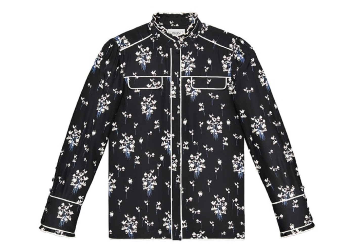 Erdem H&M Women's Floral Silk Pants & Blouse