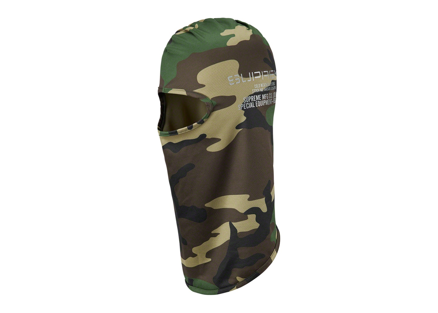 Supreme Field Gear Lightweight Balaclava Woodland Camo