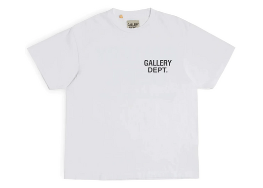 Gallery Dept. Souvenir T-Shirt White Black