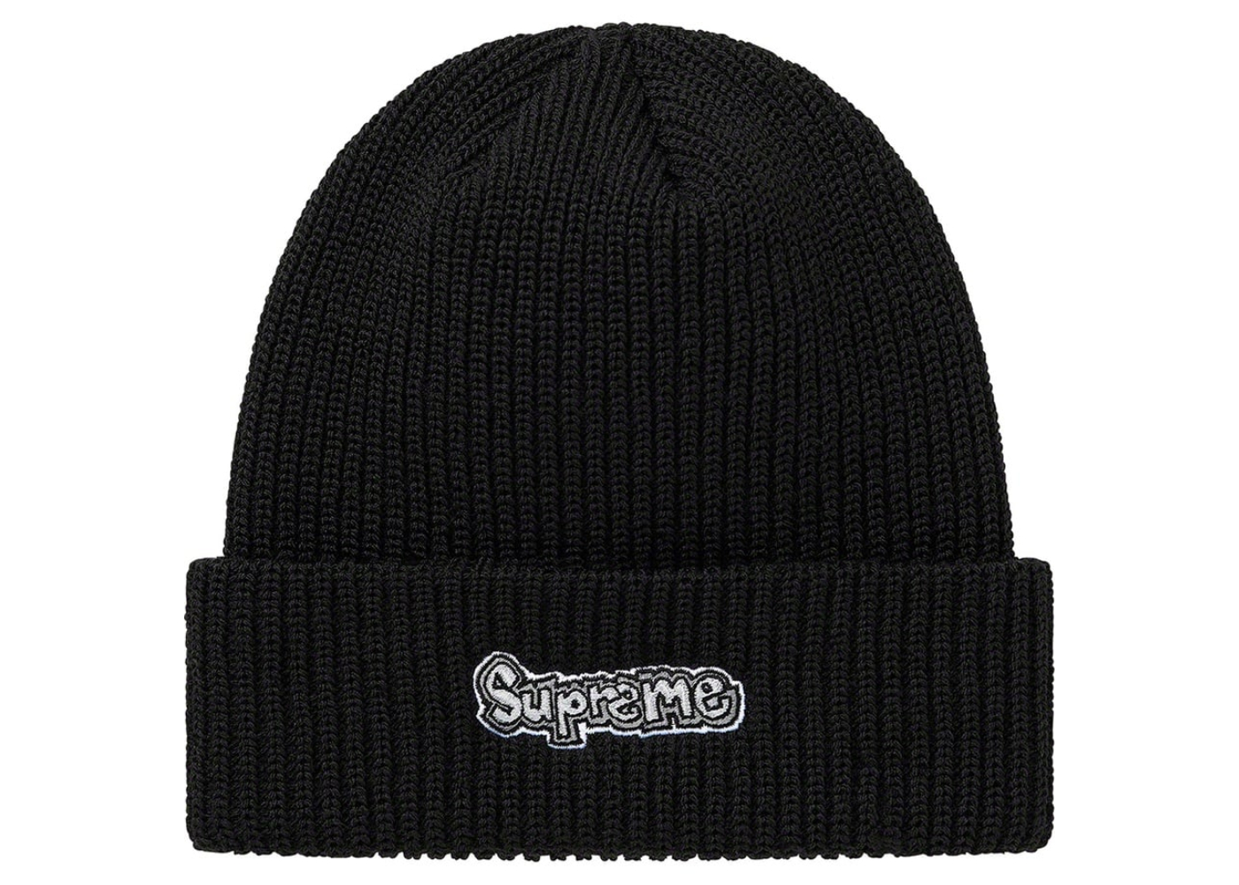 Supreme Gonz Logo Beanie Black