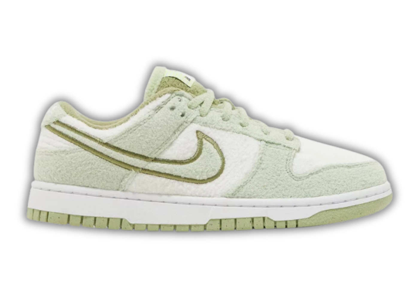 Women's Nike Dunk Low SE Fleece Pack Honeydew @