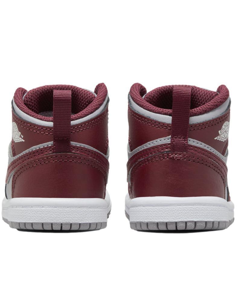 Air Jordan 1 Mid Cherrywood Red TD