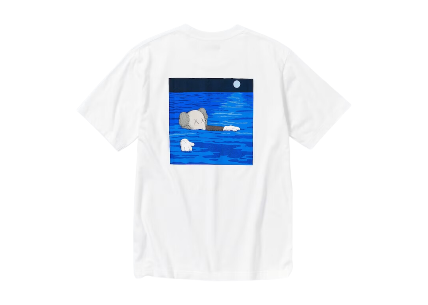 KAWS x Uniqlo UT Short Sleeve Artbook Cover T-shirt (US Sizing) White