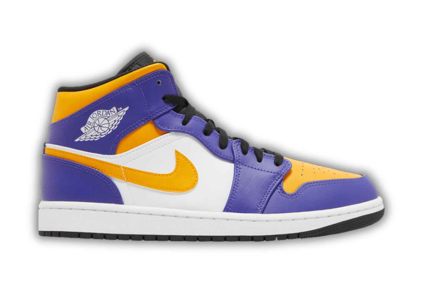 Jordan 1 Mid Lakers 2022