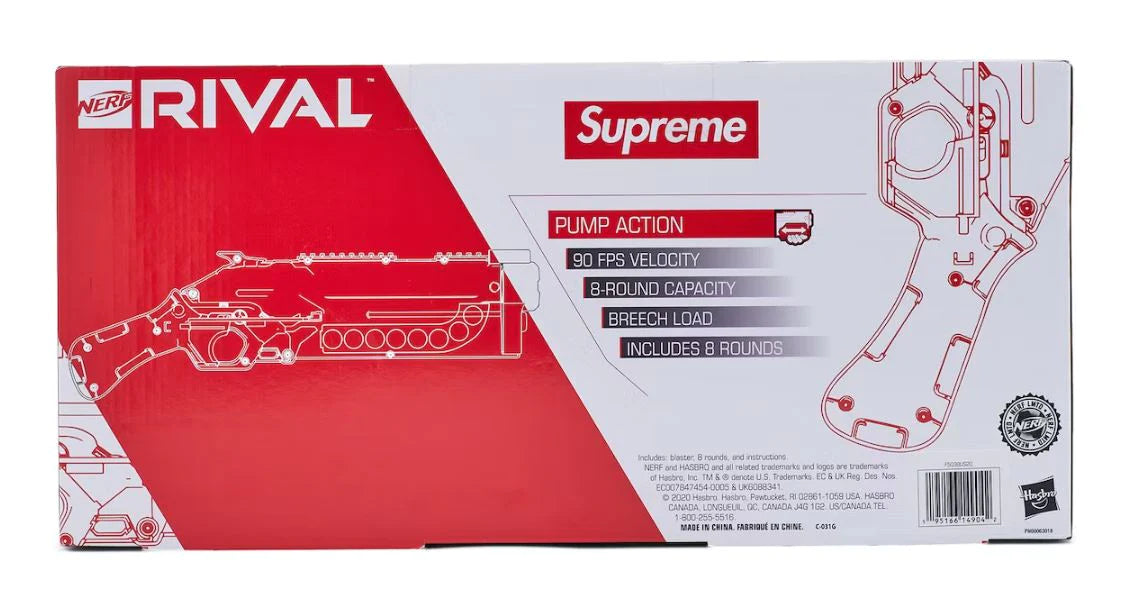 Supreme Nerf Rival Takedown Blaster Blue