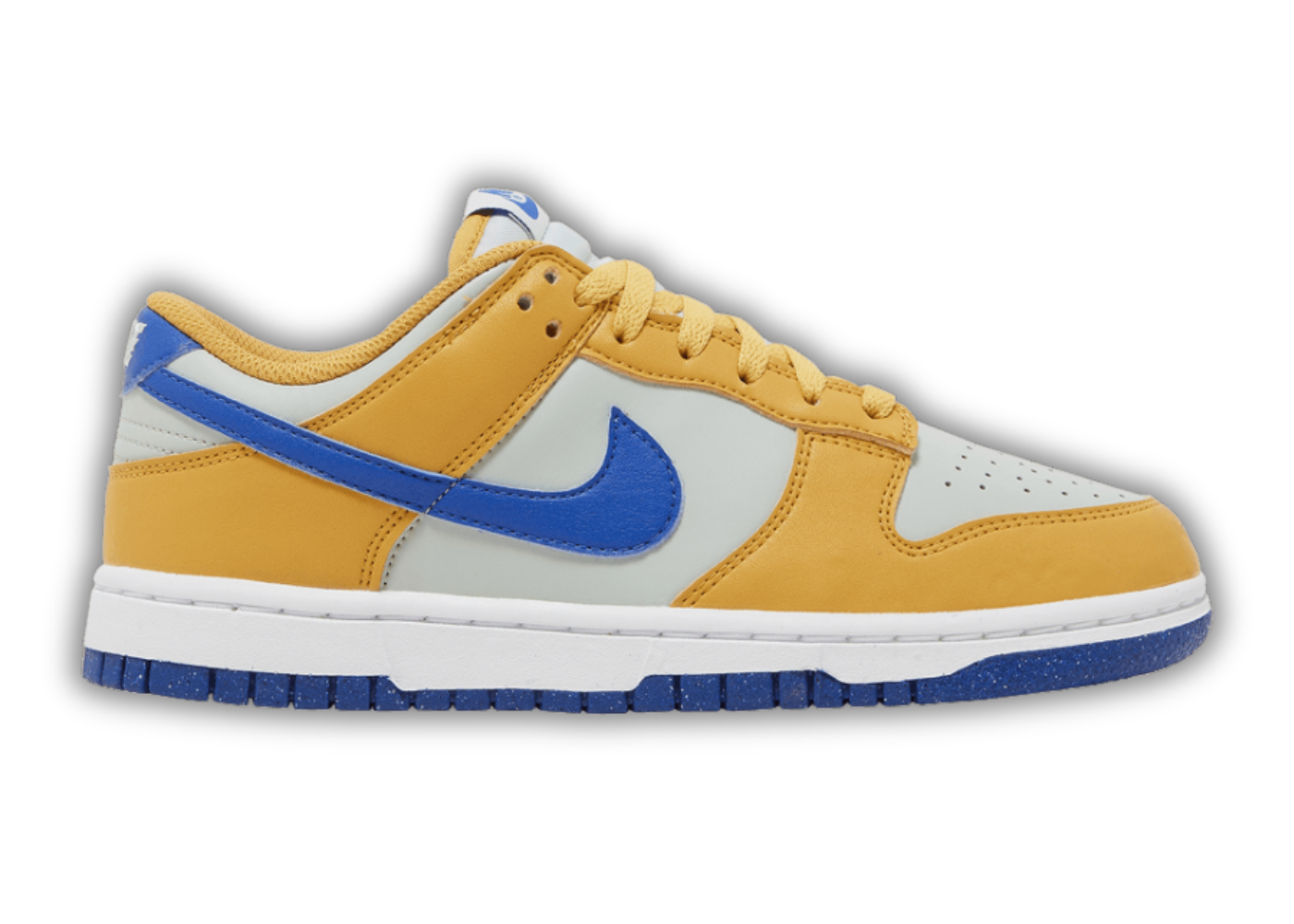 Women's Nike Dunk Low Next Nature Wheat Gold Royal @