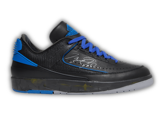 Jordan 2 Retro Low SP Off-White Black Blue