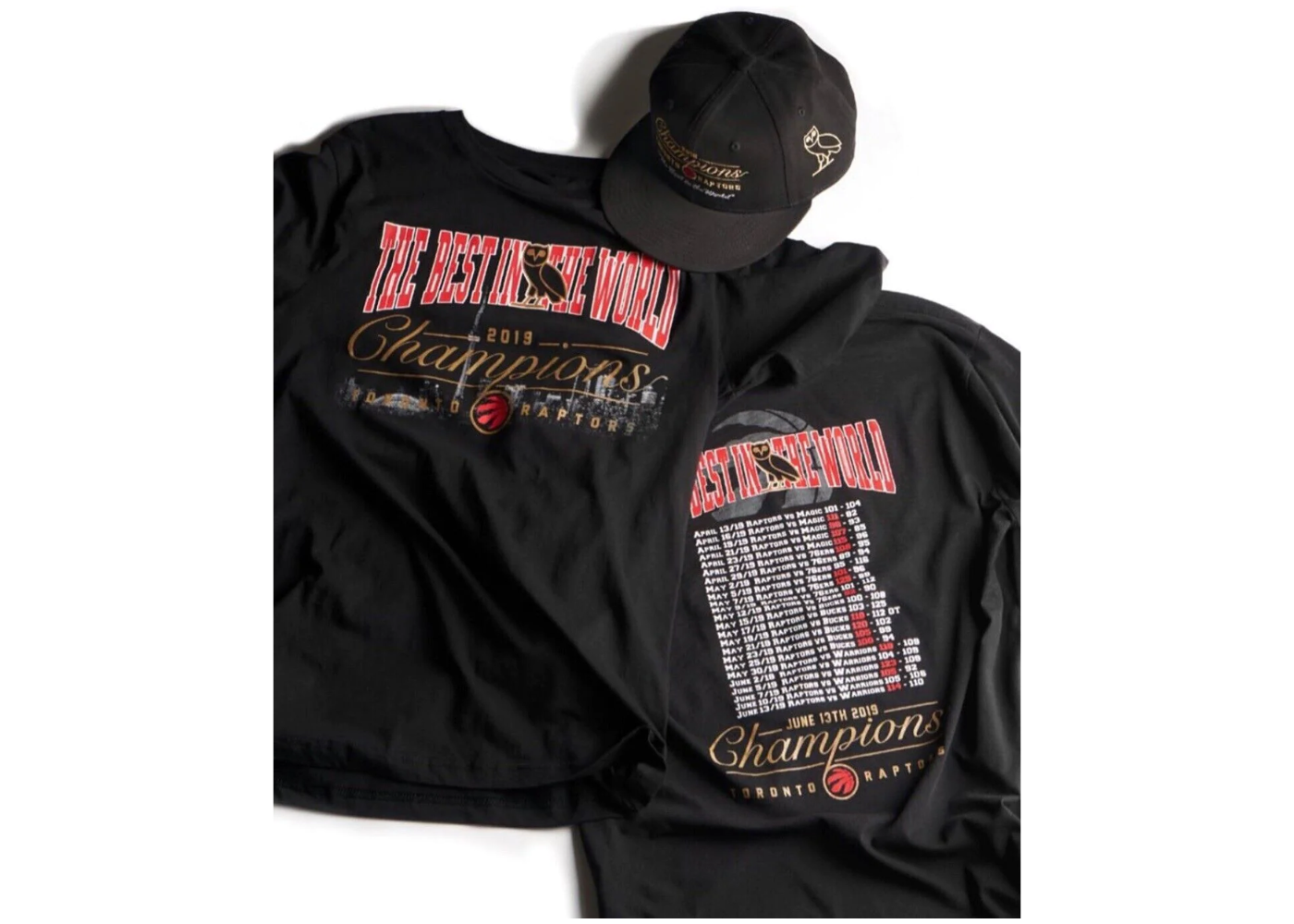 OVO "The Best in the World" Champions T-Shirt Drake