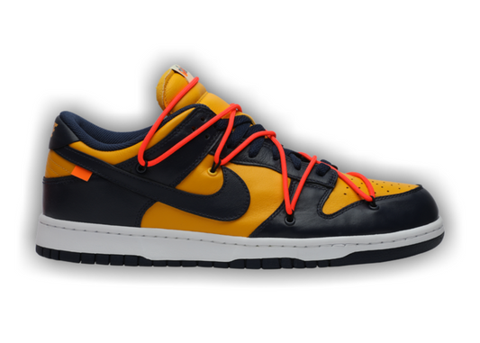 Nike Dunk Low Off-White University Gold Midnight Navy