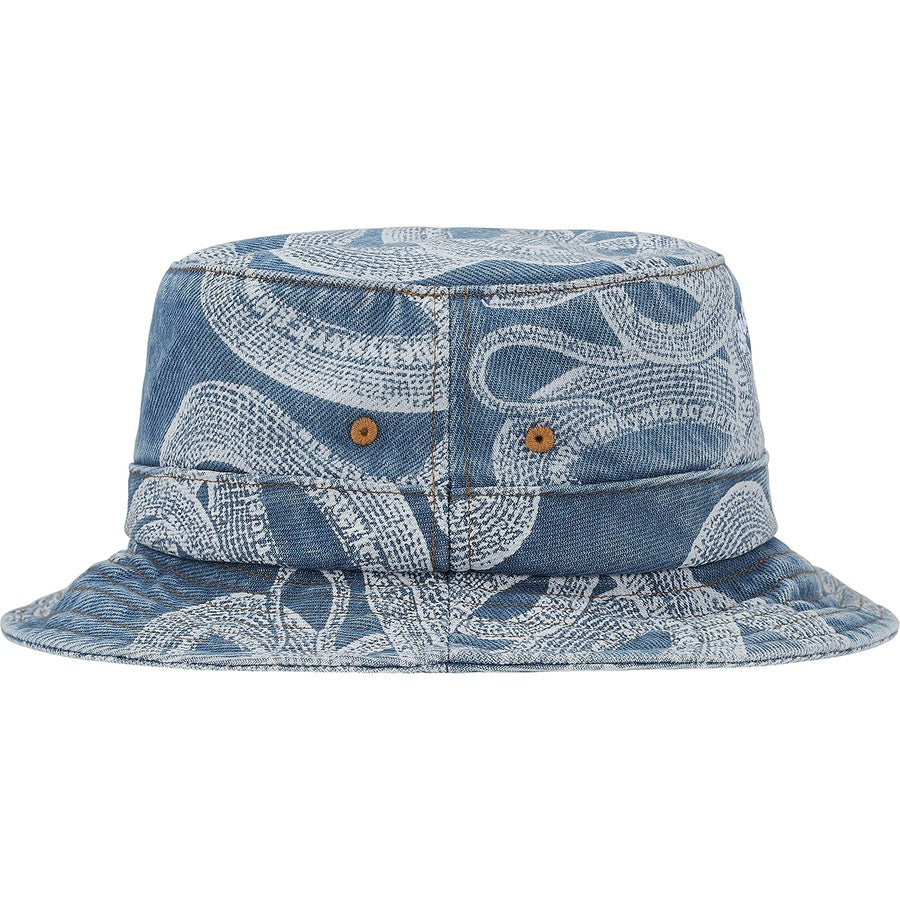 Supreme HYSTERIC GLAMOUR Snake Denim Crusher Blue