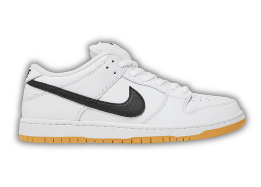 Nike SB Dunk Low Pro White Gum %