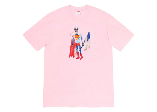 Supreme Skeleton Tee Light Pink