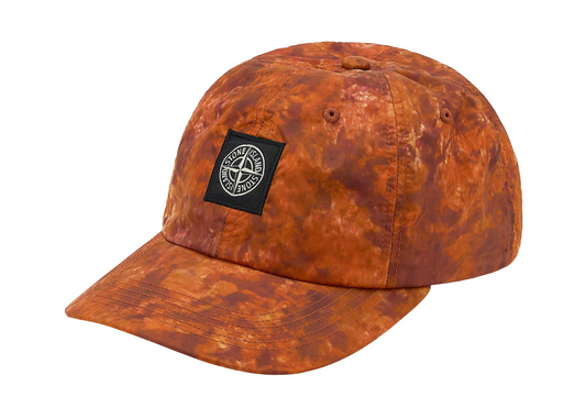 Supreme Stone Island Nylon 6-Panel Coral