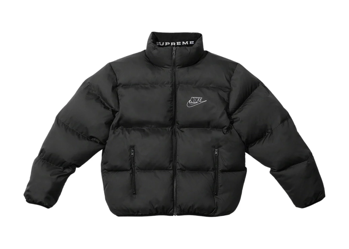 Supreme Nike Reversible Puffy Jacket Black